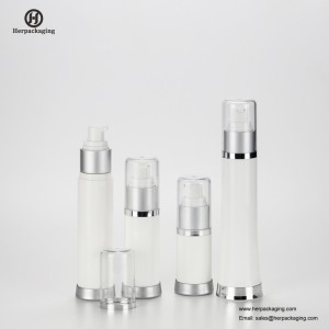 HXL423 Tom akryl, airless creme og Lotion Flaske, kosmetisk emballage, hudplejebeholder