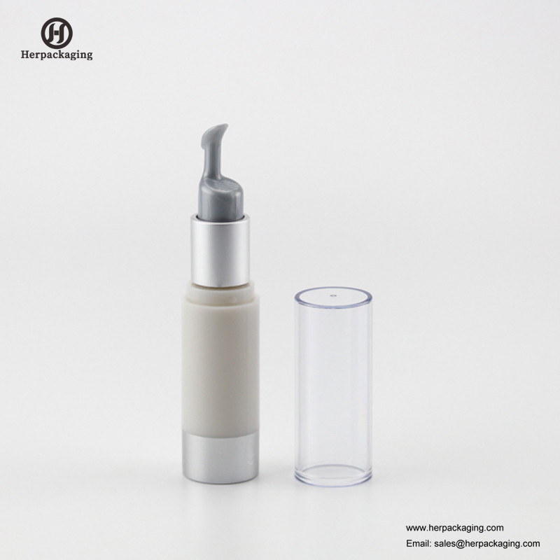 HXL428 Tom akryl, airless creme og Lotion Flaske, kosmetisk emballage, hudplejebeholder