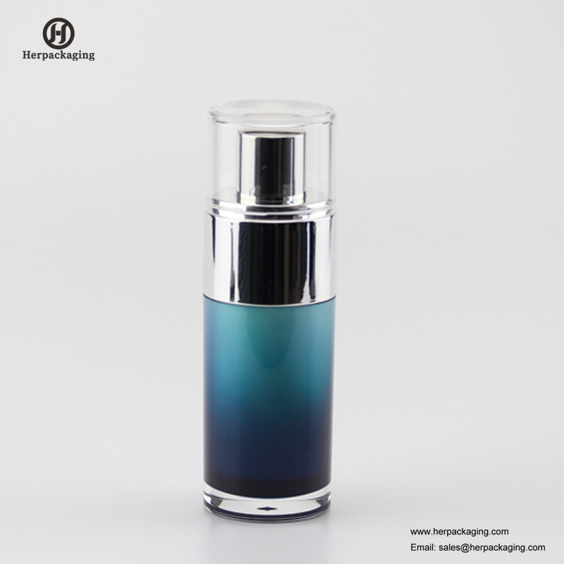 HXL432 Tom akryl, airless creme og Lotion Flaske, kosmetisk emballage, hudplejebeholder