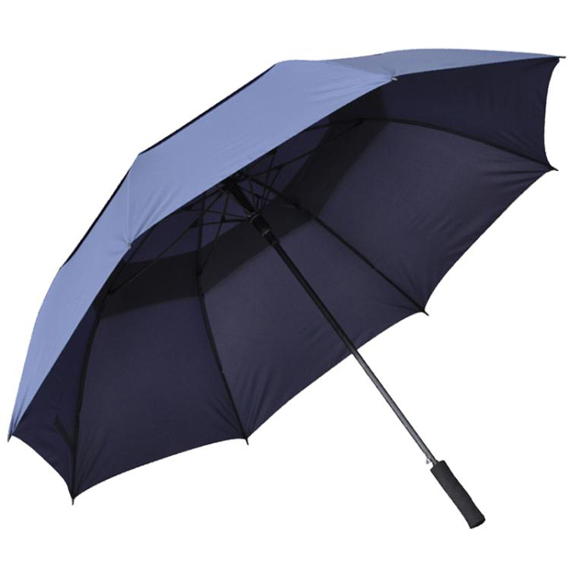 Automatisk åben paraply med specialudskrivning dobbeltlags golfparaply