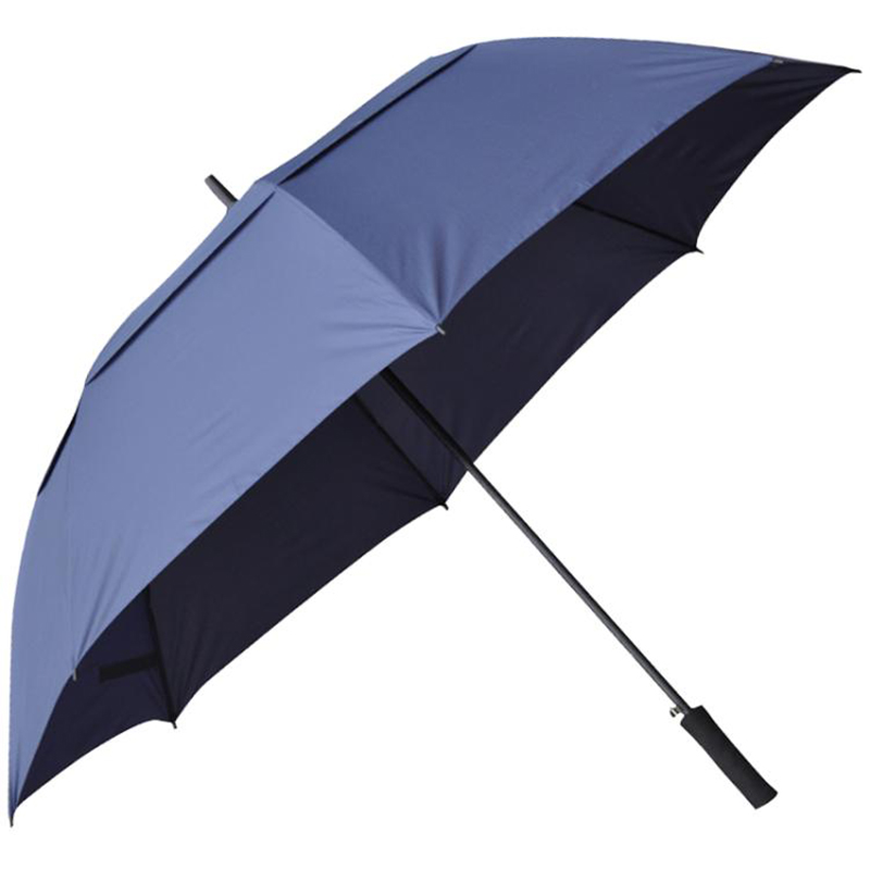 Automatisk åben paraply med specialudskrivning dobbeltlags golfparaply