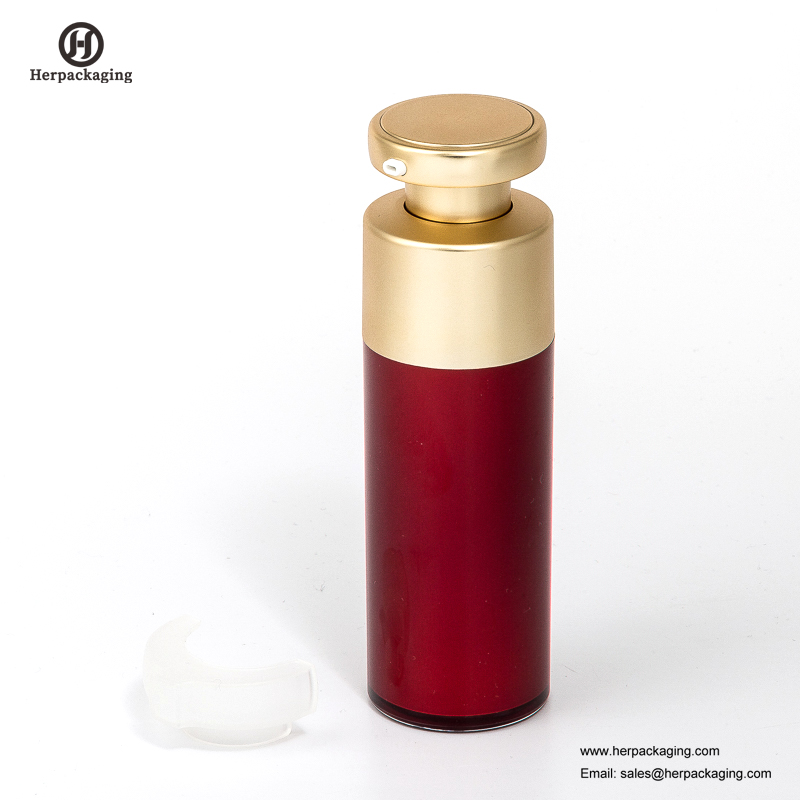 HXL3210 Tom akryl, airless creme og Lotion Flaske, kosmetisk emballage, hudplejebeholder