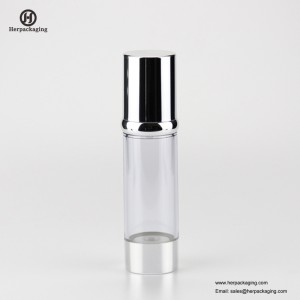 HXL4210 Tom akryl, airless creme og Lotion Flaske, kosmetisk emballage, hudplejebeholder