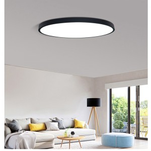 LED moderne akryllegering rund 5 cm Supertynd LED-lampe.LED-lys. Loftslamper.LED-loftslampe. Loftslampe til foyer-soveværelse