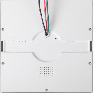 Ultratyndt fladskærms-LED-belysning TUV 3W 6W 9W 12W firkantet LED-panellys med høj lysstyrke energibesparende lyspanel