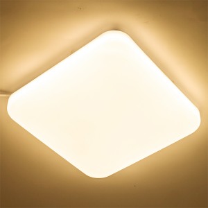TUV SAA CB Kinetic Square Installation Gebyrer 16W 24W Energi Ingen brug Ledningsføringshøjttaler LED Loftslampe