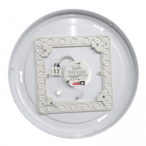 Auto dæmpbar mikrobølgesensor loftslampe Kina leverandører Holdetid dagslysdetektion rundt loftslampe