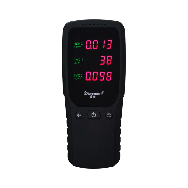 PM2.5 HCHO TVOC Luftdetektor Monitor