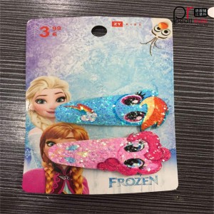 havfrue prinsesse Micky karton Dekoration babygirl sikkert Hårnål