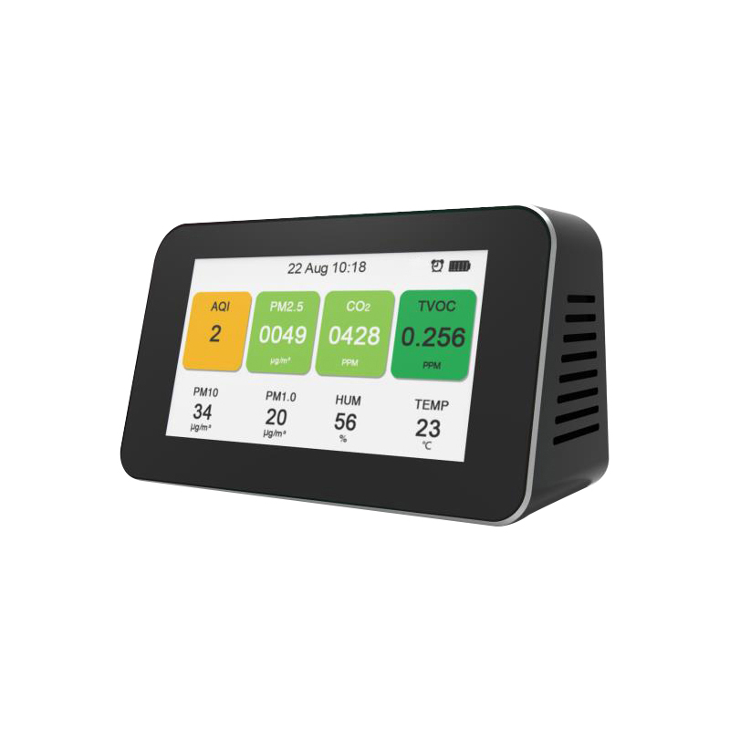 Luftkvalitetstester Bærbar laser PM2.5-detektor Smart Monitor til hjemmekontorbil