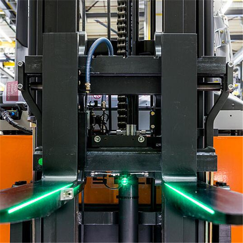 Green Beam Pallet Lifting Stacker Laser Guide System