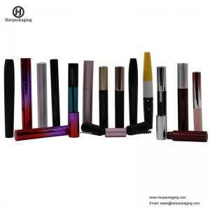 HCL100 Tom mascara-beholder med børste Mascara-rør med øjenvippevand Moderne genopfyldelige flasker