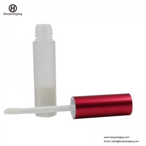 HCL302 Klar plast Tømme læbe glansrør til farve kosmetiske produkter flokede lipgloss applikatorer