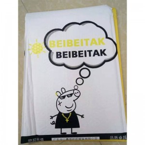 miljøvenlig brugerdefineret logo design selvforsegling selvklæbende pink poly boble mailers konvolutter polstret