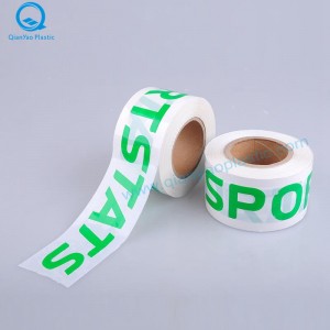 CUSTOM-udskrivning Advarselstape; Skræddersyet barrikadetape / barriere-bånd; tilpasset forsigtighedstape