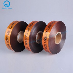 STC FARE / FORSIGTIG Begravet Hoved under detekterbar advarselstape; ITC-kabel / fiberdetekterbar advarselsbånd