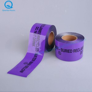 Australien begravet WATER Detekterbar advarselstape; GAS Dectable Advarsel Tape; GENERELT VAND Målbar advarselstape