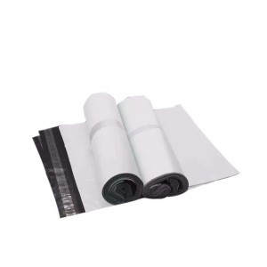 biologisk nedbrydeligt hvid kurer konvolut porto plastpost poly bag