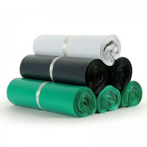 Sort brugerdefineret plastpost Mailer express mailing taske lyserød emballage polyethylen pose