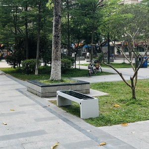 Solar Park Bench Smart City Green Produkt