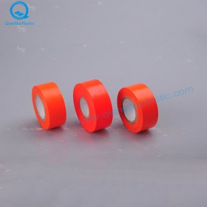 1-3 / 16'X150 '/ 300' Canada Kalk / Orange plast ikke-præget undersøgelse Flaggning bånd