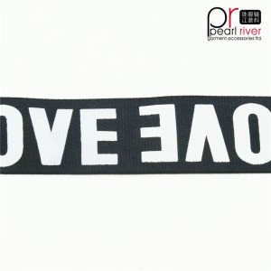 Sort / hvid / rød tape af høj kvalitet