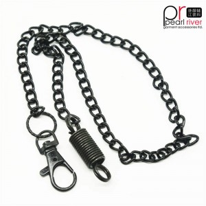 Engros farverig dekorativ metalkæde til tøjbukser