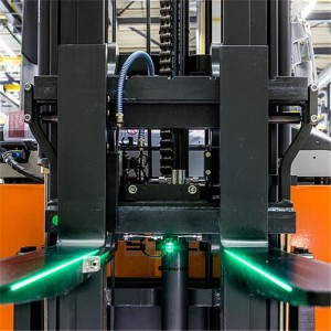 Maxtree gaffeltruck Laser Guide System til lager eller lager