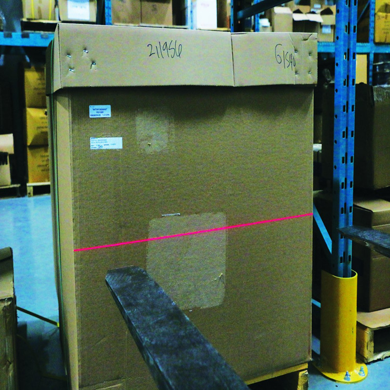 Maxtree gaffeltruck Laser Guide System til lager eller lager