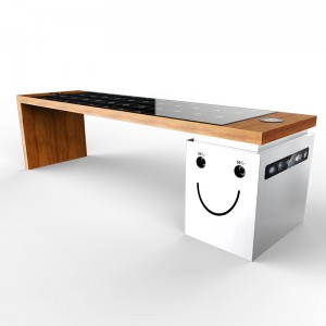 Solar Smart Bench leverandør i Kina Producent af høj kvalitet