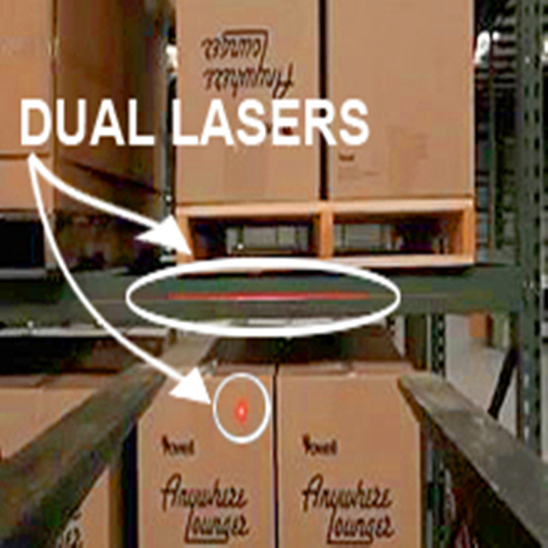 Green Guide Forklift Laser Guide System i høj kvalitet