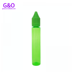 grøn lilla 30 ml lubben e flydende flaske 60 ml gorilla e juice flaske 1oz enhjørning plastik dråberflasker 2oz lubben vape drop flasker
