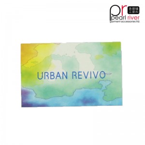 mode farverigt stort antal hangtag klistermærke