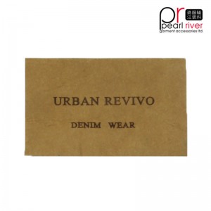 læder mode farverigt stort antal hangtag klistermærke