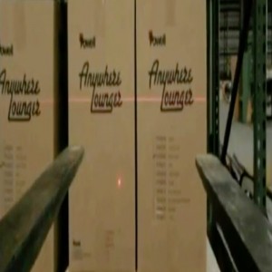 Højkvalitets gaffeltruck Laser Guide System til Storehouse