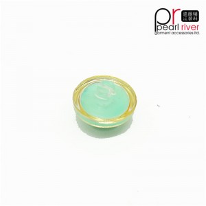 Brugerdefineret logo Rund gravering harpiks Sy knapper