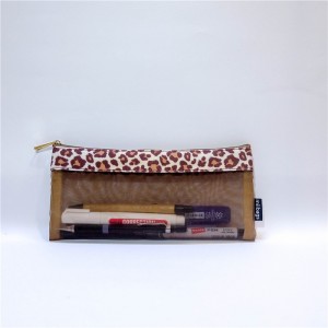 hot selling Tilpasset farverigt nylonnet blyant tilfældet til tilpasset logo