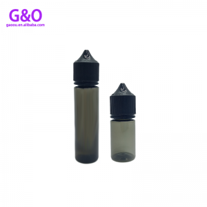 v3 ejuice kæledyr flaske ejuice plastflaske 30 ml 60 ml ny eliquid lubben gorilla enhjørning dråber flasker sort blå eliquid flasker