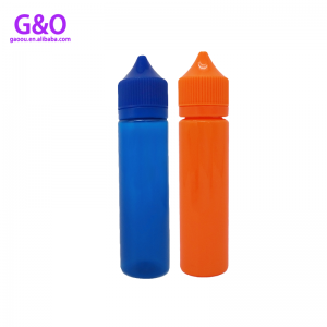 flaske til e væske e flydende flaske 60 ml sort ny lubben gorilla enhjørning plastik dråber