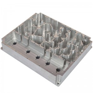 CNC-bearbejdning af aluminiumsmonteringsdele Telecom-armatur tilpasset OEM / ODM velkommen