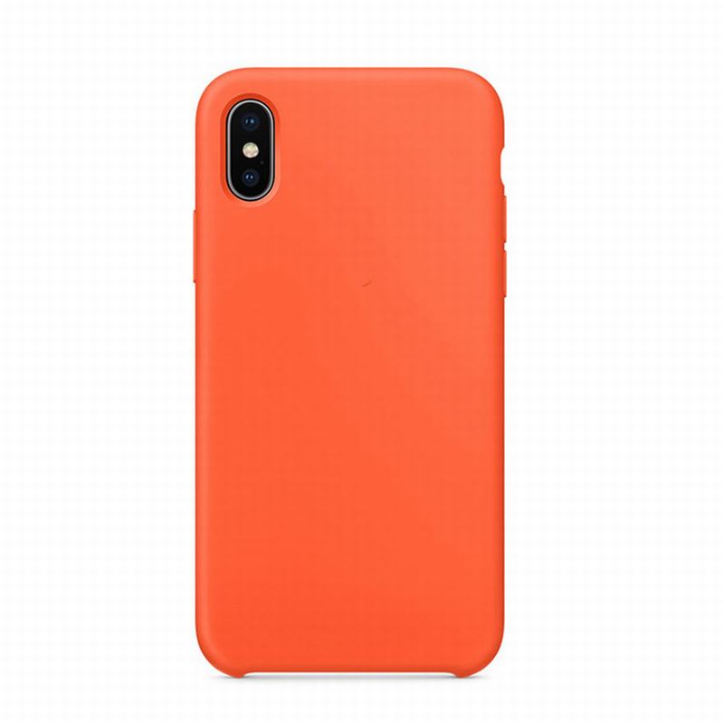 For iPhone X Kina Producent Brugerdefineret silikone mobiltelefon etui
