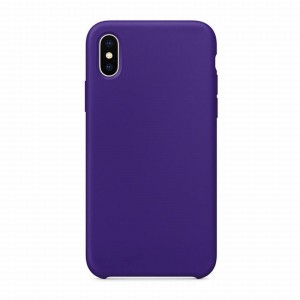 Mode luksus mikrofiber flydende silikone telefon dæksel mobiltelefon etui til iphone xr xs max x 8 7 7 Plus 8plus