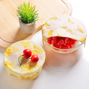 FDA certificeret bivoks madpakning papir bivoks genanvendelig fødevarepapir 3 pakning