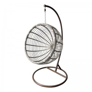 Bærbar stor 2 sæder liggende indendørs udendørs gyngestol