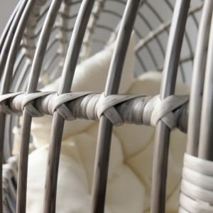 Bærbar stor 2 sæder liggende indendørs udendørs gyngestol