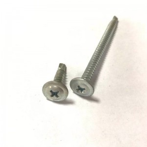 selvborende skruehoved