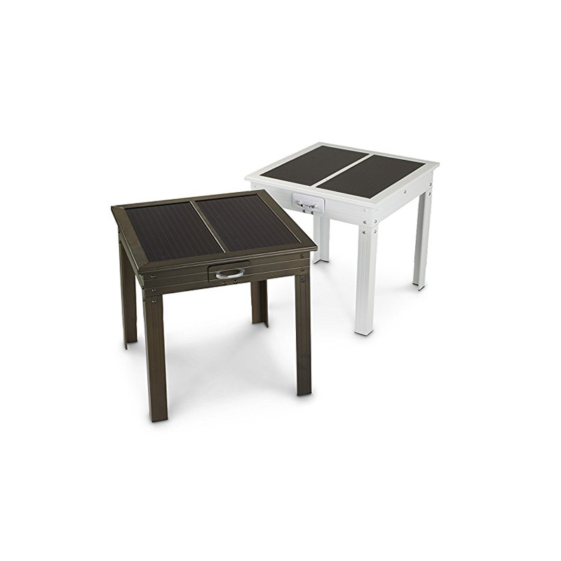 Solar Table Cell Phone Charging Table Udendørs bord med solpaneler
