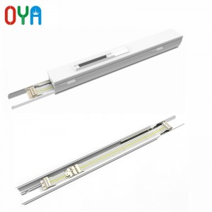 22W 600MM LED Linear Trunking Light Fixtures med P40 ° strålevinkel