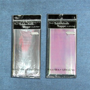 Folie Tablecover med ensfarvet metallisk folie bordduk til bryllupsfest Fejre ferie