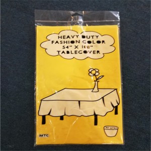 Engangs-plast-bordduk rund / rektangel Ferieværker-duge